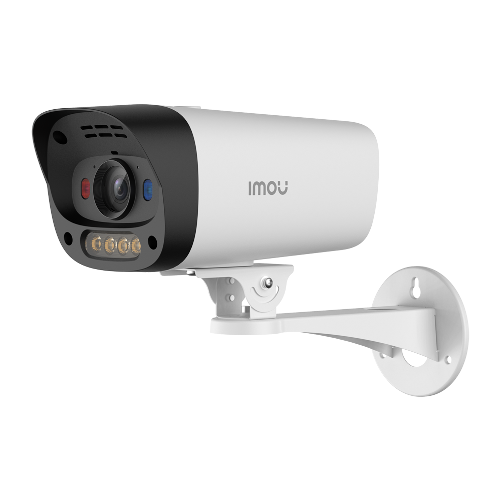IMOU IPC-PS5E-3V0-IMOU - Cámara AOR PS5E 3MP - Conexión PoE - 3.6 mm / IR 30 + Full Color - Audio bidireccional / Sirena + Flash azul-rojo - IMOU SENSE humanos y vehículos - Apta para exterior IP67 - imagen 1