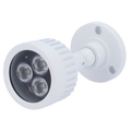 MARCA BLANCA IR40 - Foco infrarrojo de alcance 50m - Iluminación por LEDs - 60° de apertura - 3 leds Ø10 - Incluye célula de fotocontrol - 100 x 95 x 90 mm - imagen 1
