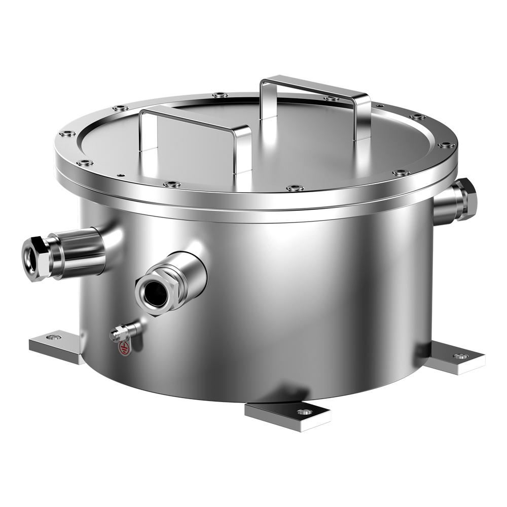 MARCA BLANCA JB-CZ300-ATEX - Caja de conexiones Explosion-Proof ATEX - Para conexionado de cableado - Acero inoxidable 316L - Pasador de cables - Grado de protección IP68