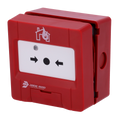 JADE BIRD JBE-2100 - Pulsador analógico Jade Bird - Rearmable - Indicador luminoso y visual de activación - Contacto seco auxiliar - Certificado EN 54-11 - imagen 1