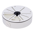 MARCA BLANCA JBOX-148-WHITE - Caja de conexiones - Para cámaras Bullet, Domo y Turret - Para cámaras con la salida de cable descentrada - Instalación en techo o pared - Color blanco | 173 Ø × 45.5 (Fo) mm - imagen 1