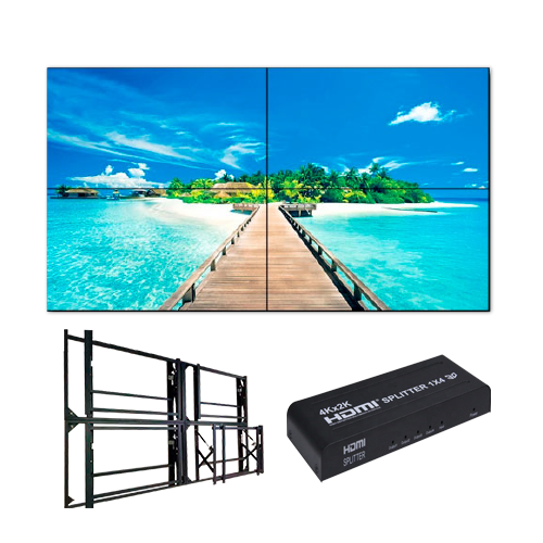 MARCA BLANCA KIT-VIDEOWALL46-2X2-WALL-V2