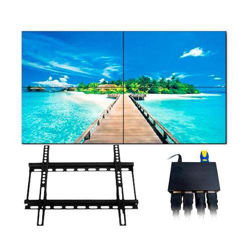 MARCA BLANCA KIT-VIDEOWALL55-2X2-WALL