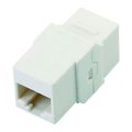 MARCA BLANCA KS5E-RJ45 - Conector - Empalme para cables UTP - Conector entrada RJ45 - Conector salida RJ45 - Compatible UTP categoría 5E - Bajas pérdidas