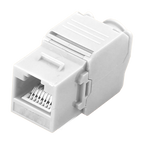 MARCA BLANCA KS5E-TL180 - Conector para cables UTP - Conector salida RJ45 - Compatible UTP categoría 5E - Fácil instalación sin necesidad de herramientas - Bajas pérdidas - imagen 1