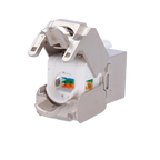 MARCA BLANCA KS6-FTP-TL180 - Conector para cables FTP - Conector salida RJ45 - Compatible FTP categoría 6 - Fácil instalación sin necesidad de herramientas - imagen 1