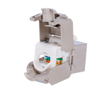 MARCA BLANCA KS6A-FTP-TL180 - Conector para cables FTP - Conector salida RJ45 - Compatible FTP categoría 6A - Fácil instalación sin necesidad de herramientas - imagen 1