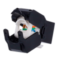 MARCA BLANCA KS6A-TL180-BK - Conector para cables UTP - Conector salida RJ45 - Compatible UTP categoría 6A - Fácil instalación sin necesidad de herramientas - Bajas pérdidas - imagen 1