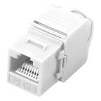 MARCA BLANCA KS6A-TL180 - Conector para cables UTP - Conector salida RJ45 - Compatible UTP categoría 6A - Fácil instalación sin necesidad de herramientas - Bajas pérdidas - imagen 1
