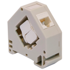 MARCA BLANCA KS6A-UTP-TL180-DIN - Conector para cables UTP - Conector salida RJ45 - Compatible UTP categoría 6A - Fácil instalación sin necesidad de herramientas - Montaje en carril DIN - imagen 1