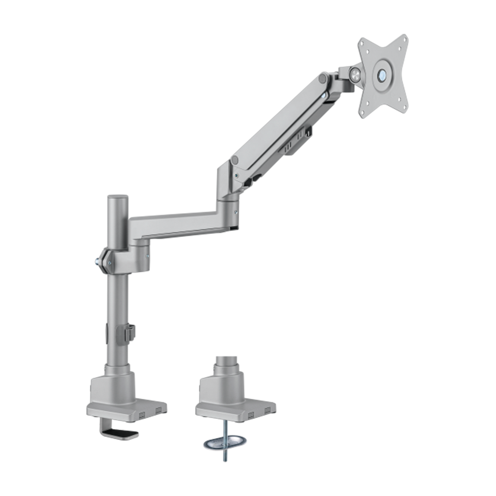 BRATECK LUMI LDT62-C012P - Brazo para monitor - Instalación en mesa - Peso soportado 9 Kg - imagen 1