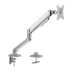 BRATECK LUMI LDT63-C012-SILVER - Brazo para monitor - Instalación en mesa - Peso soportado 9 Kg - imagen 1