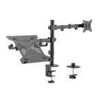 BRATECK LUMI LDT66-C024ML - Brazo para monitor y PC - Instalación en mesa - Peso soportado 9 Kg + 4 Kg - imagen 1