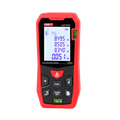UNI-T LM100A - Medidor láser de distancia - Rango de hasta 100 m con precisión milimétrica - Medición de longitud, área, volumen - Diseño ergonómico y confortable - Almacenamiento de hasta 99 conjuntos de datos - Contiene nivelador de burbuja - imagen 1