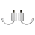 BRANDED LR1002 - Conversor Pasivo EoC - Ethernet por cable coaxial - Pasivo | Específico ePoE - Emisor y receptor indistintamente - Permite transmitir 1 canal IP - Distancia máxima 400 m