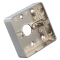 MARCA BLANCA MBB-811C-M - Caja para pulsador - Compatible con selección de producto - Instalación en superficie - Fabricado en aleación de zinc - Resistente y duradero - Orificio para conexiones
