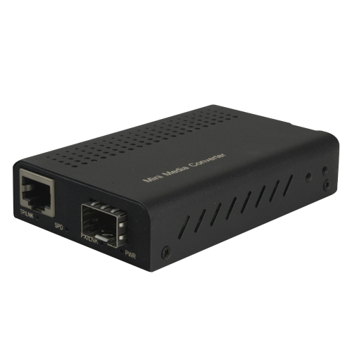 MARCA BLANCA MC-1GF-1GE - Conversor de medios Gigabit con 1x RJ45 y 1x SFP - Interfaz de cobre 10/100/1000 Base-TX - Diseño de tamaño reducido ideal para espacios - Autonegociación inteligente de velocidad de red - Gestión de funciones por interruptores D - imagen 1