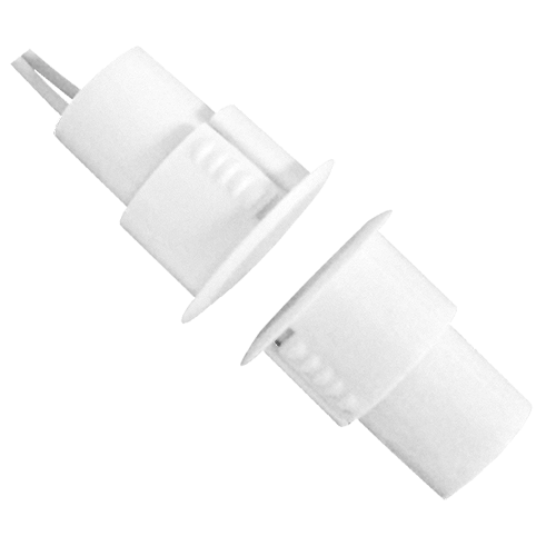 MARCA BLANCA MC-EMPC - Contacto magnético - Apto para instalar en metal - Tecnología Reed Alta potencia - Sistema de conexión de 2 hilos - Resistencia a choques mecánicos y eléctricos