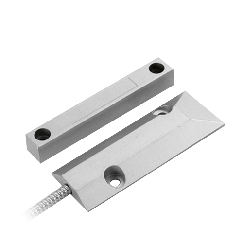 MARCA BLANCA MC-RMMC - Contacto magnético - Apto para instalar en metal - Tecnología Reed Alta potencia - Sistema de conexión de 2 hilos - Resistencia a choques mecánicos y eléctricos