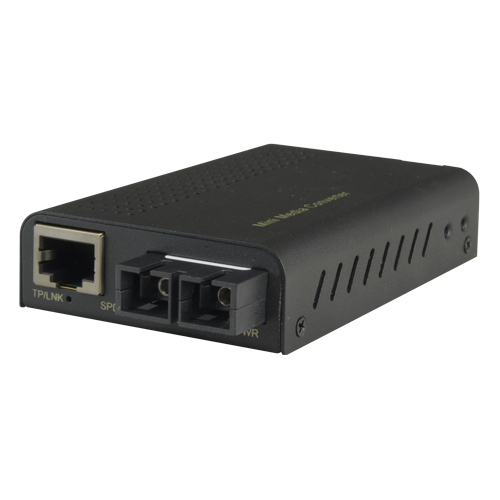 MARCA BLANCA MC-SC45-DM805 - Conversor de medios Gigabit con 1x RJ45 y 1x SC - Conectividad óptica mediante puerto SC duplex - Enlace multimodo de doble hilo hasta 0.5 km - Autonegociación de modos full y half-duplex - Detección automática de cable auto M - imagen 1