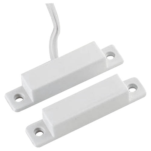 MARCA BLANCA MC-SWPC - Contacto magnético - Apto para instalar en madera - Tecnología Reed - Sistema de conexión por 2 hilos - Resistencia a choques mecánicos y eléctricos