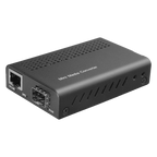 MARCA BLANCA MC1FE-SFP - Conversor de medios Fast Ethernet con 1x RJ45 y 1x SFP - Interfaz de cobre 10/100 Base-TX - Diseño de tamaño reducido ideal para espacios - Autonegociación inteligente de velocidad de red - Gestión de funciones por interruptores D - imagen 1