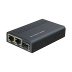 MARCA BLANCA MC2GE-SFP - Conversor de medios Gigabit con 2x RJ45 y 1x SFP - Doble interfaz de cobre 10/100/1000 Base-TX - Diseño de tamaño reducido ideal para espacios - Autonegociación inteligente de velocidad de red - Gestión de funciones por interrupto - imagen 1