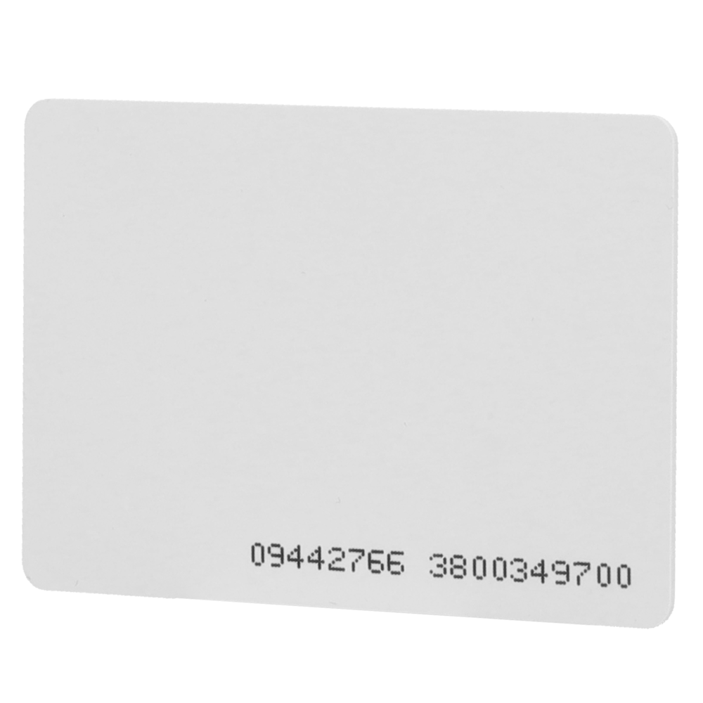 MARCA BLANCA MFDS-CARD-EV3-8K - Tarjeta de proximidad numerada - ID por radiofrecuencia - MF DESFire EV3 pasivo | Formato CR80 - Alta frecuencia 13.56 MHz - Ligera y portable - Máxima seguridad | No copiable - imagen 1