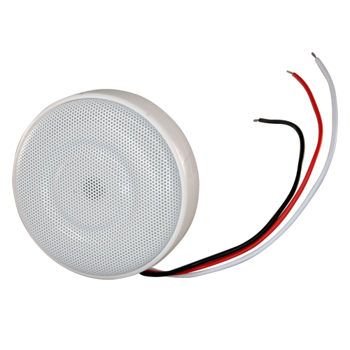 MARCA BLANCA MIC05 - Micrófono externo - Alta sensibilidad - Conector en terminal por cable - +VCC/GND/Audio - Alimentación DC9V~12V - Diseño estético
