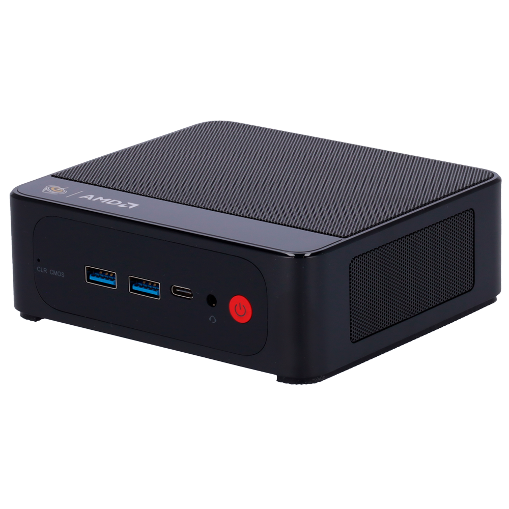 SAFIRE MINI-PC-ZEN3-6CORE-V5 - Mini PC con Windows 11 - CPU AMD Ryzen 5 5500U - GPU Radeon 7Core - RAM 16GB + ROM 500GB SSD | Ranura HDD - WiFi 6, Bluetooth 5.2 y RJ45 10/100/1000M - HDMI 2.0 4K y USB 3.2 Gen2 - imagen 1