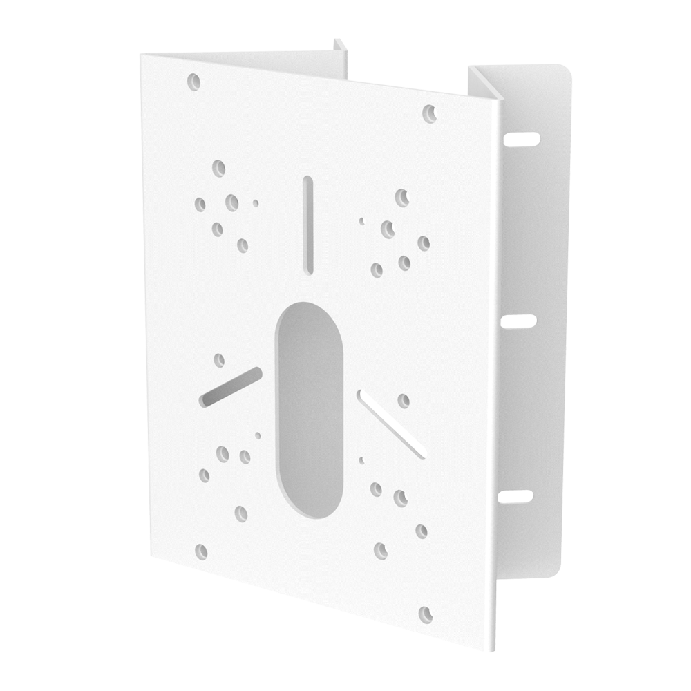MILESIGHT MS-A03 - Soporte de esquina - Color blanco - 180 (Al) x 152.5 (An) x 76 (Fo) mm - Metal - Apto para uso exterior - Peso de 900 g - imagen 1
