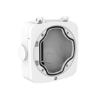 MILESIGHT MS-A62 - Caja de conexiones para cámaras Bullet - Color blanco - Fabricada en plástico - Permite situar el paso interno de cableado en su interior - 134 mm (Al) x 126 mm (Al) x 40 (Fo) mm - imagen 1