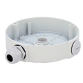 MILESIGHT MS-A75 - Caja de conexiones Milesight - Para cámara domo motorizada y panorámica - Instalación en techo o pared - Ø145mm. x 33.5mm. - Pasador de cables - imagen 1