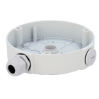 MILESIGHT MS-A75 - Caja de conexiones Milesight - Para cámara domo motorizada y panorámica - Instalación en techo o pared - Ø145mm. x 33.5mm. - Pasador de cables - imagen 1