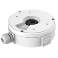 MILESIGHT MS-A84 - Caja de conexiones Milesight - Para cámara domo motorizada - Apto para uso exterior IP66 - Instalación en techo o pared - 137mm. (Ø) x 47.6mm. - Pasador de cables