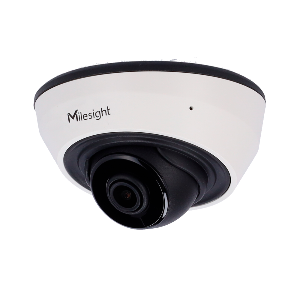 MILESIGHT MS-C4583-PD - Cámara IP Turret AI IR - Resolución 4Mpx - 1/2.8" CMOS lente 2.8mm - IR 20m | ONVIF | WDR 120dB - Video analísis AI basado en humano y vehículo - NDAA | Micrófono Integrado - imagen 1