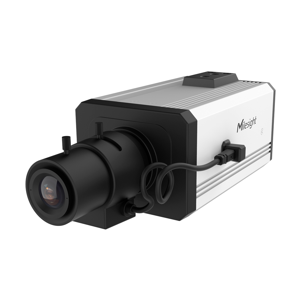 MILESIGHT MS-C5352-PE - Cámara IP 5 Mpx AI Box - 1/2.8" Progressive Scan CMOS - Montura C/CS (Lente no incluida) - Detección de humano y vehículo - Captura de rostro y conteo de personas - NDAA
