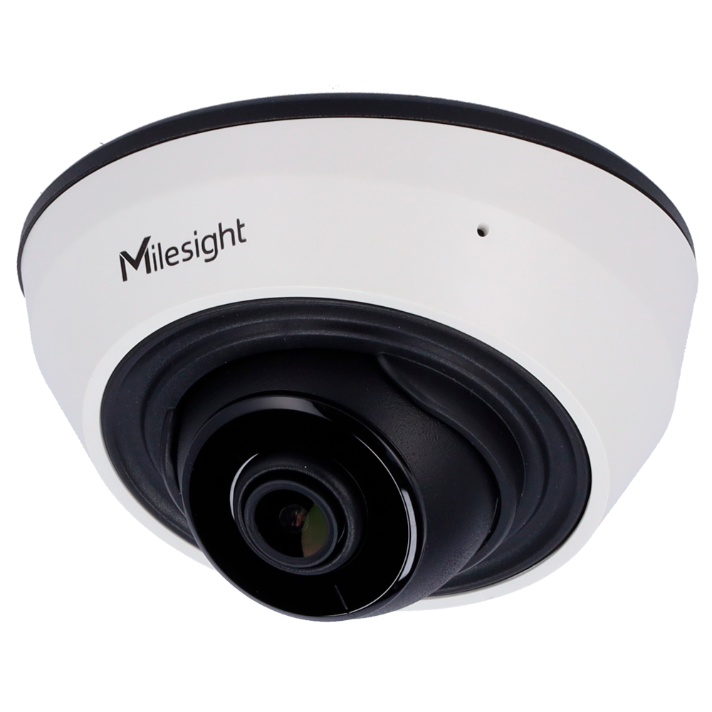 MILESIGHT MS-C5383-PD - Cámara IP Turret AI IR - Resolución 5Mpx - 1/2.8" CMOS lente 2.8mm - Iluminación IR hasta 20m - Video analísis AI basado en humano y vehículo - NDAA - imagen 1