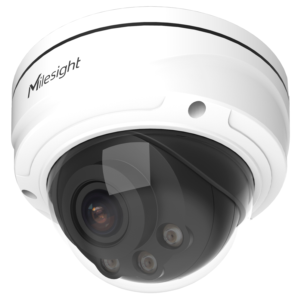 MILESIGHT MS-C6772-FPE - Cámara IP Pro Dome - 6 Megapixel (3200x1800) | Lente de 2.7~13.5mm - 1/2.4" Progressive Scan CMOS - Video analísis AI basado en humano y vehículo - Certificado IP67 | IK10 - WDR 120dB | IR 50m | MicroSD