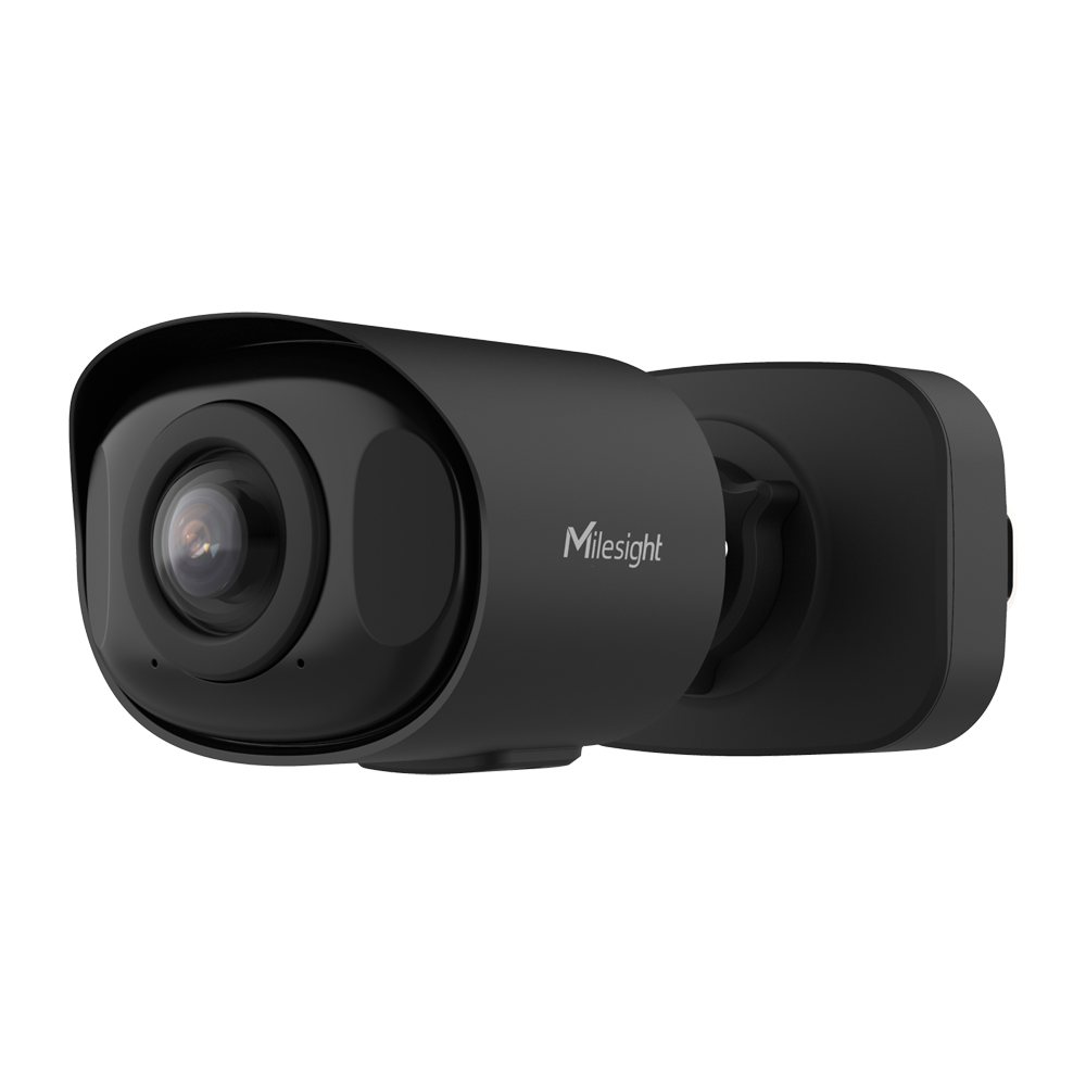MILESIGHT MS-C8165-PE-BLACK - Cámara IP 8 Mpx Panorámica 180º - 1/2.8" Progressive Scan CMOS - Lente de 1.68mm@ F2.0 - Iluminación IR hasta 15m | VCA 2.0 - WEB, Software CMS, Smartphone y NVR - Compatible con ONVIF | Metadatos - imagen 1