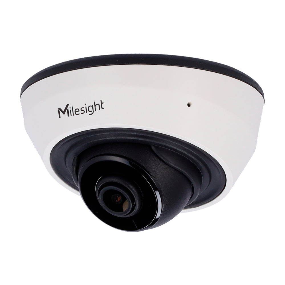 MILESIGHT MS-C8183-PD - Cámara IP Turret AI IR - Resolución 8Mpx - 1/2.8" CMOS lente 2.8mm - IR 20m | ONVIF | WDR 120dB - Video analísis AI basado en humano y vehículo - NDAA | Micrófono Integrado - imagen 1