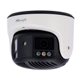 MILESIGHT MS-C8477-HPG1 - Cámara IP 8Mpx TrueColor Panorámica 180º - 1/1.8" Progressive Scan CMOS - Lente de 4mm@ F1.0 - IR 30m | Luz Blanca 25m | Micrófono integrado - WEB, Software CMS, Smartphone y NVR - ONVIF | IP67 | IK10 | NDAA - imagen 1