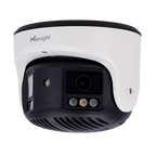 MILESIGHT MS-C8477-HPG1 - Cámara IP 8Mpx TrueColor Panorámica 180º - 1/1.8" Progressive Scan CMOS - Lente de 4mm@ F1.0 - IR 30m | Luz Blanca 25m | Micrófono integrado - WEB, Software CMS, Smartphone y NVR - ONVIF | IP67 | IK10 | NDAA - imagen 1