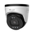 MILESIGHT MS-CQ4431-HYPG1/2.8mm - Cámara IP 4Mpx TrueColor Turret - 1/1.8" Progressive Scan CMOS | Lente 2.8 mm - Luz Policial | 3 x Luz Híbrida Inteligente - IR 40m | Luz Blanca 30m | Micrófono integrado - Captura facial | Mapa de calor | Alarma - O