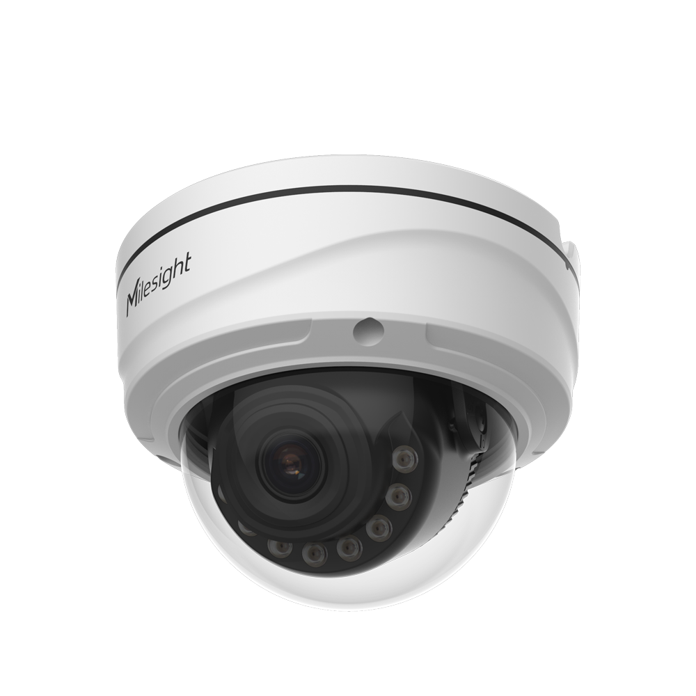 MILESIGHT MS-CQ4472-HPG1 - Cámara IP 4Mpx AI TrueColor Domo - 1/1.8" Progressive Scan CMOS | Lente 2.8 mm - Luz Policial | 6 x Luz Híbrida Inteligente - IR 40m | Luz Blanca 30m | Micrófono integrado - Captura facial | Mapa de calor | Alarma - ONVIF | - imagen 1