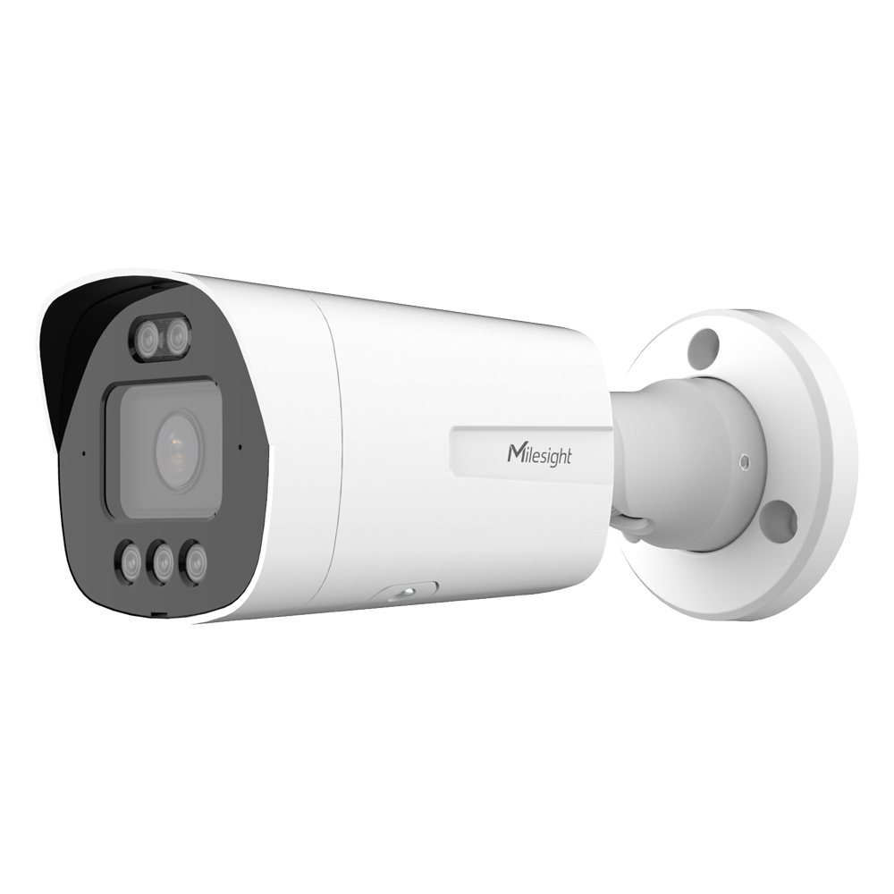 MILESIGHT MS-CQ8268-HYPG1 - Cámara IP AI TrueColor Bullet - 1/1.8" Progressive Scan CMOS | Lente 2.8 mm - 8 Megapíxel (3840x2160) | PoE (802.3af) - IR 40 m | Luz Blanca 30 m | 120 dB WDR - VCA 2.0 | Conteo | Captura facial | Mapa calor - Sobretension - imagen 1