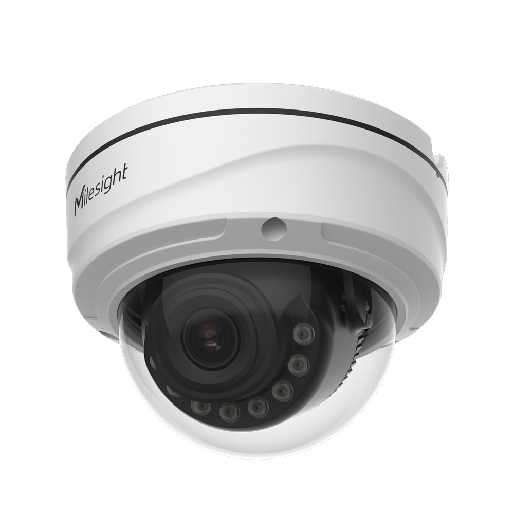 MILESIGHT MS-CQ8272-HPG1 - Cámara IP 8Mpx AI TrueColor Domo - 1/1.8" Progressive Scan CMOS | Lente 2.8 mm - Luz Policial | 6 x Luz Híbrida Inteligente - IR 40m | Luz Blanca 30m | Micrófono integrado - VCA 2.0 | Captura facial | Mapa de calor - Alarma - imagen 1