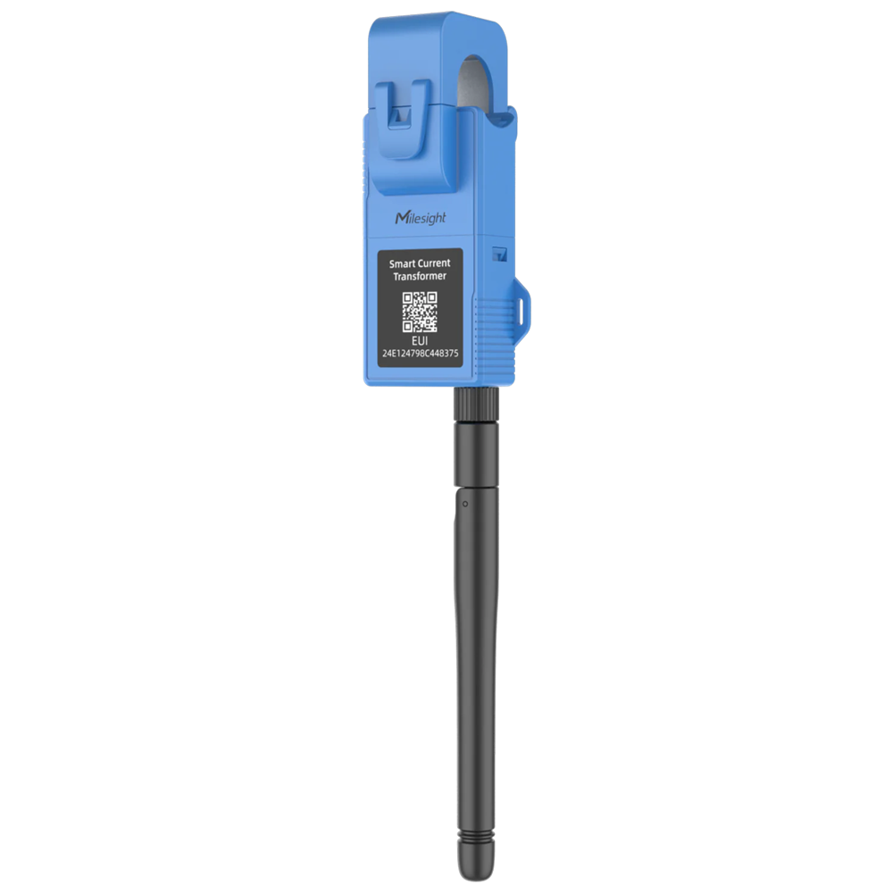 MILESIGHT MS-CT103-868M - Medidor CT IoT LoRaWAN - Permite medir hasta 250A - Medición del consumo de energía - Autoalimentado con instalación no invasiva - Hasta 15Km de alcance con visión directa - Configuración vía NFC y APP - imagen 1
