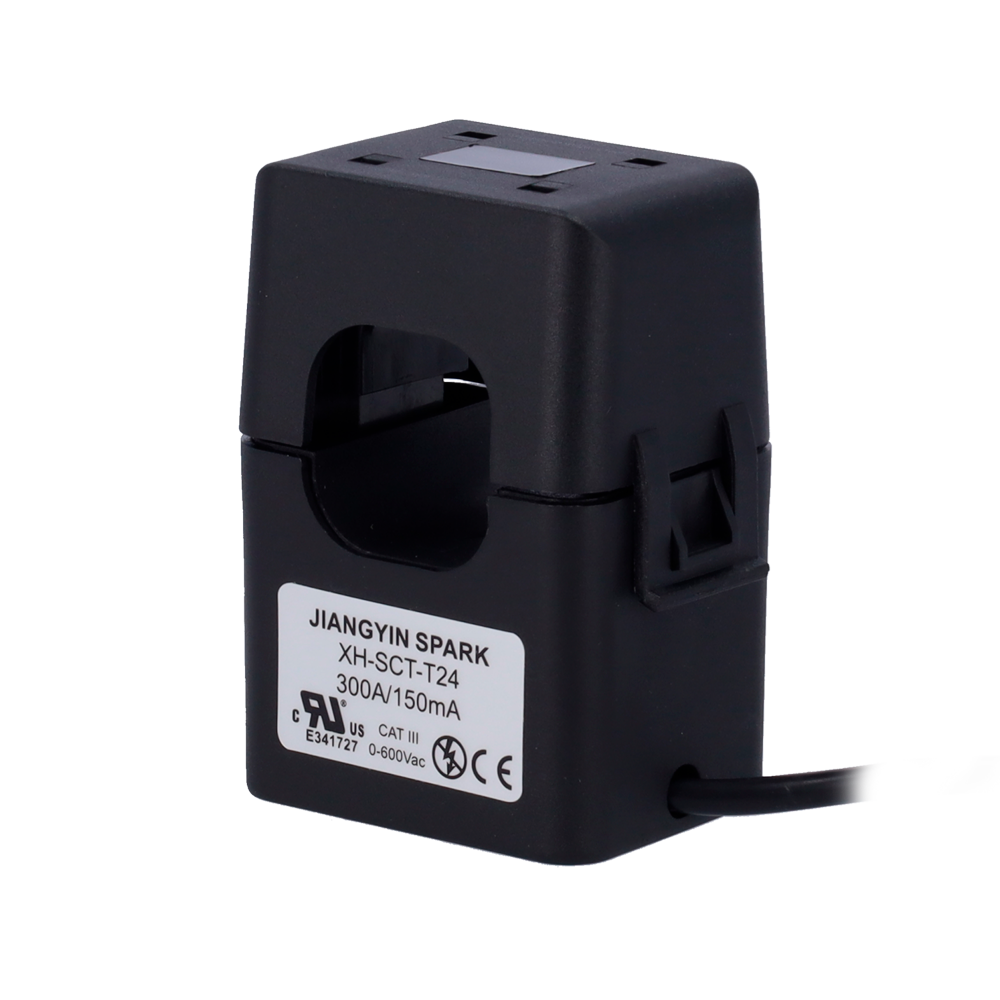 MILESIGHT MS-CT303 - Operativa autoalimentada - Alta precisión 3,3Khz - Cálculo A/h acumulado a tiempo real - Instalación no invasiva - Alerta por consumo/temperatura - Comunicación Lorawan - imagen 1