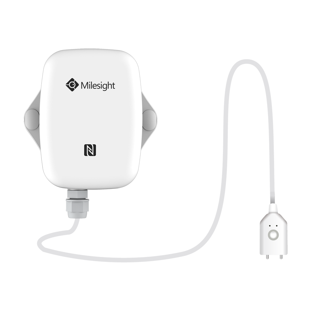 MILESIGHT MS-EM300-SLD-868M - Sensor de detección de agua LoRaWAN - Hasta 10Km de alcance con visión directa - Configuración vía NFC y APP - Grado de Protección IP67 - Batería de larga duración
